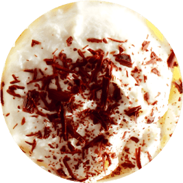 Сливочное с шоколадной стружкой