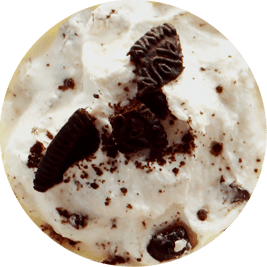 Сливочное с кусочками черного шоколада