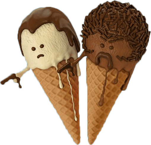 Крем-брюле и пломбир с малиновым джемом