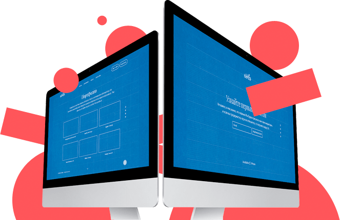 Изображены настольные компьютеры